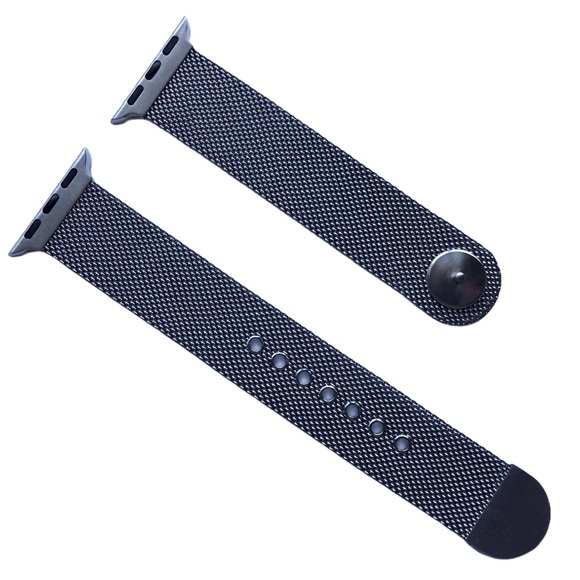 NEW Silver Milanese Band Apple Watch 38/40/41mm M/L Stainless Steel - Picture 1 of 7